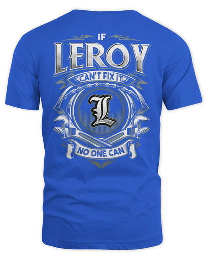 LEROY AP81-K4-626 - Personalized Ahmed Quote Apparel “If Ahmed Can't Fix It, No One Can” - Unisex Standard T-Shirt - Royal