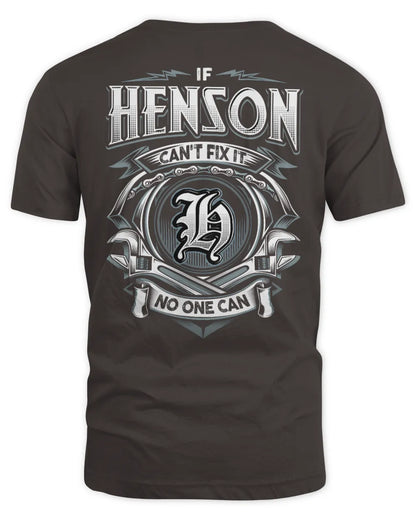 HENSON AP81-K4-626 - Personalized Ahmed Quote Apparel “If Ahmed Can't Fix It, No One Can” - Unisex Standard T-Shirt - Dark Chocolate