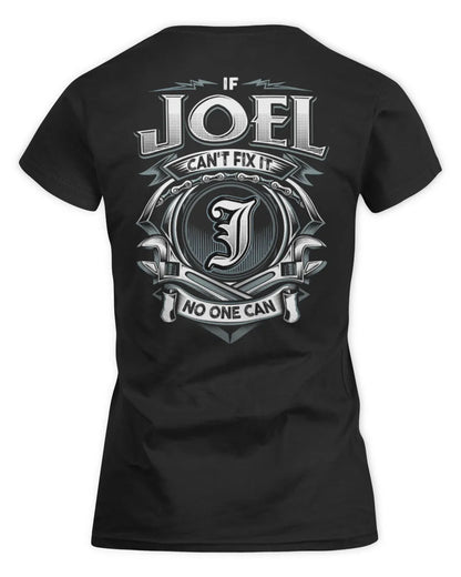 JOEL AP81-K4-626 - Personalized Ahmed Quote Apparel “If Ahmed Can't Fix It, No One Can” - Women's Standard T-Shirt - Black