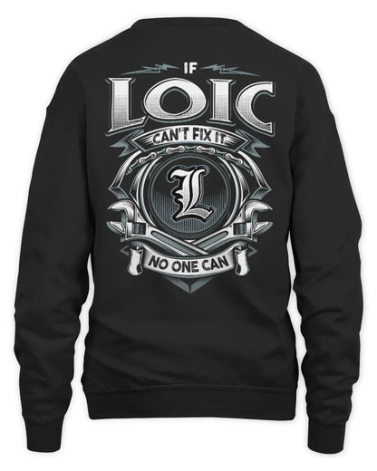 LOIC AP81-K4-626 - Personalized Ahmed Quote Apparel “If Ahmed Can't Fix It, No One Can” - Unisex Sweatshirt - Black