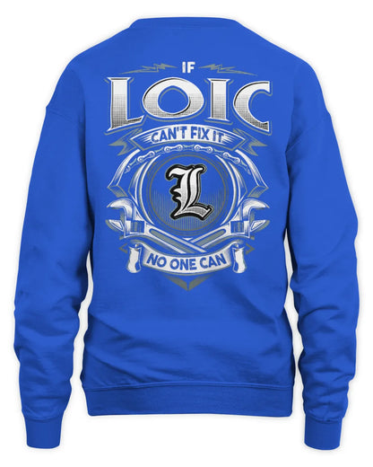 LOIC AP81-K4-626 - Personalized Ahmed Quote Apparel “If Ahmed Can't Fix It, No One Can” - Unisex Sweatshirt - Royal