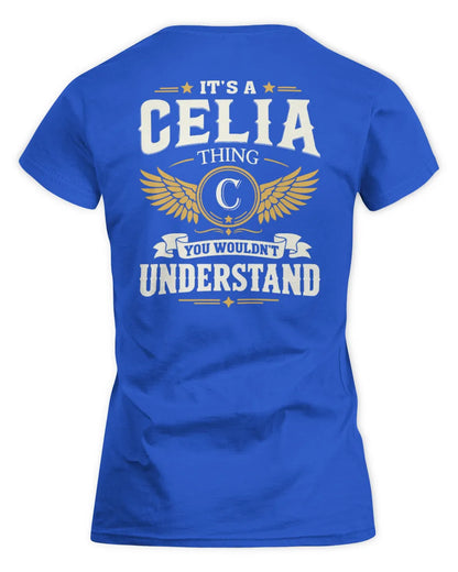 CELIA KT06-M008 It’s a [NAME] Thing – You Wouldn’t Understand | Personalized Vintage T-Shirt - Women's Standard T-Shirt - Royal