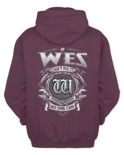 WES AP81-K4-626 - Personalized Ahmed Quote Apparel “If Ahmed Can't Fix It, No One Can” - Unisex Hoodie - Maroon