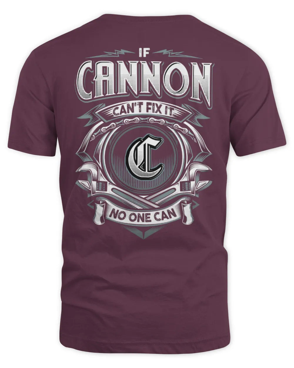 CANNON AP81-K4-626 - Personalized Ahmed Quote Apparel “If Ahmed Can't Fix It, No One Can” - Unisex Standard T-Shirt - Maroon