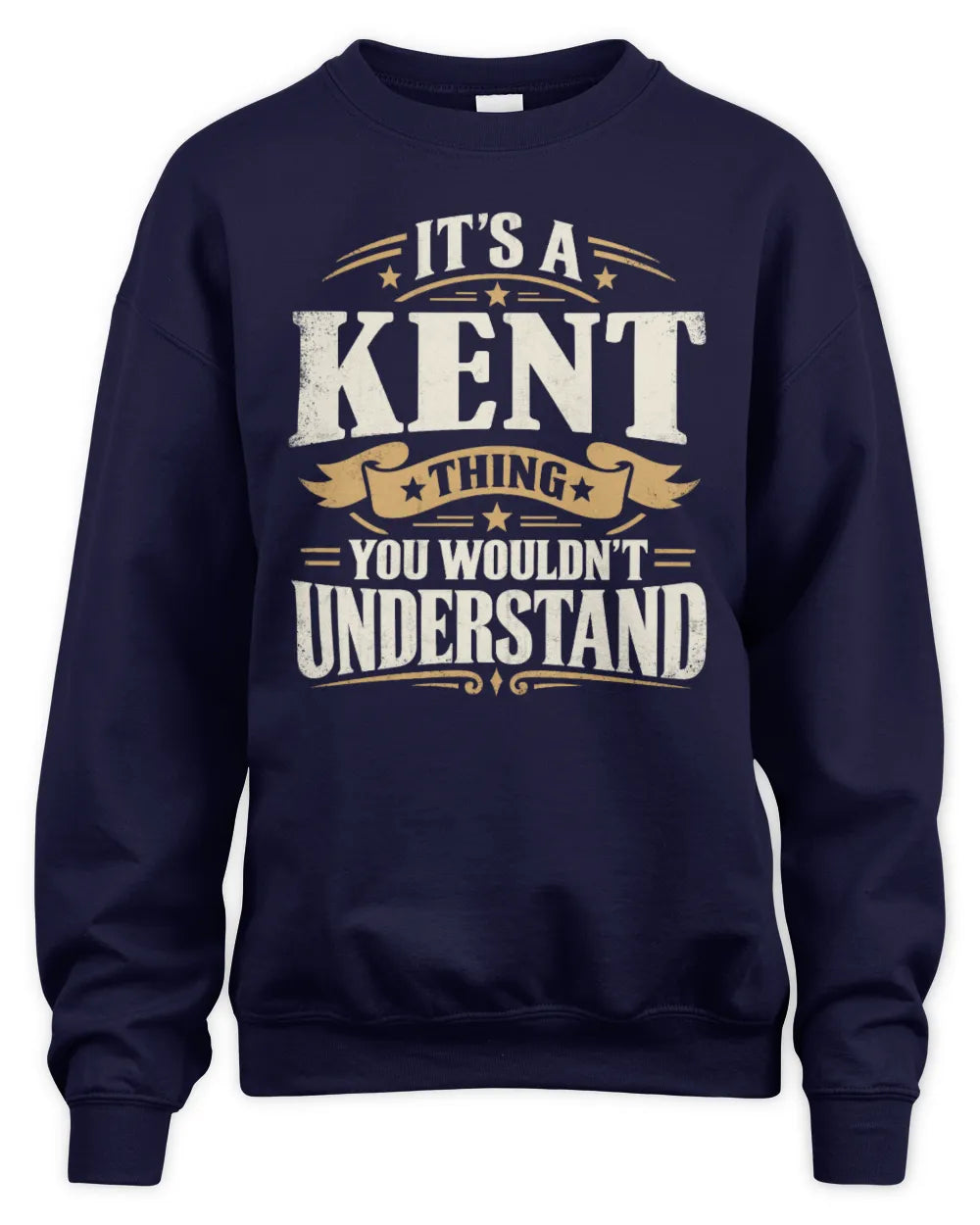 KENT P08 TH51 - Personalized “It’s a/an [NAME] Thing – You Wouldn’t Understand” Shirt - Unisex Sweatshirt - Navy
