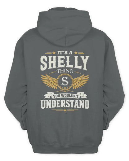 SHELLY KT06-M008 It’s a [NAME] Thing – You Wouldn’t Understand | Personalized Vintage T-Shirt - Unisex Hoodie - Charcoal