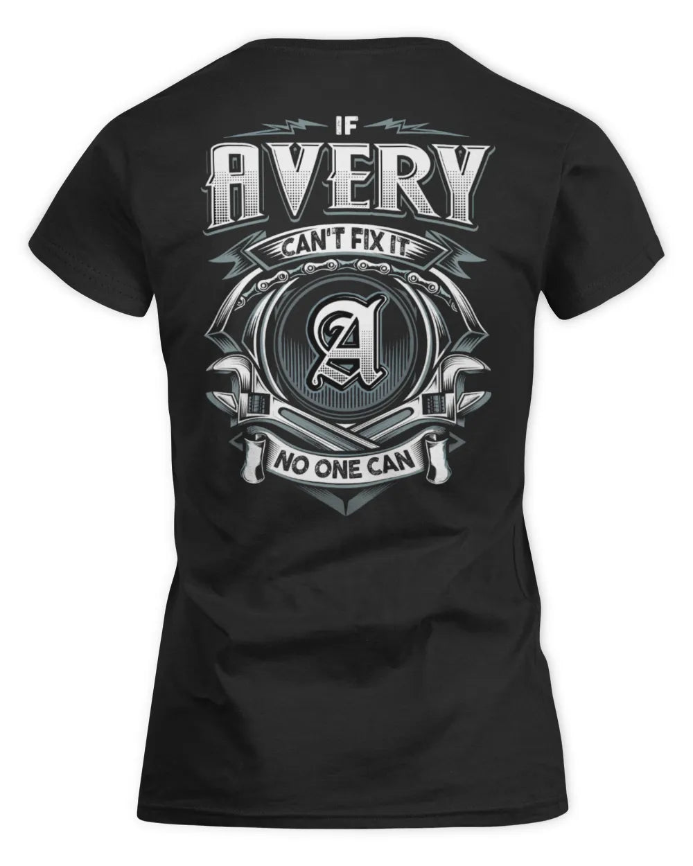 AVERY AP81-K4-626 - Personalized Ahmed Quote Apparel “If Ahmed Can't Fix It, No One Can” - Women's Standard T-Shirt - Black