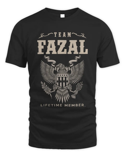 FAZAL TP06-K82 – Personalized Classic Style Apparel “Team NAME Lifetime Member”