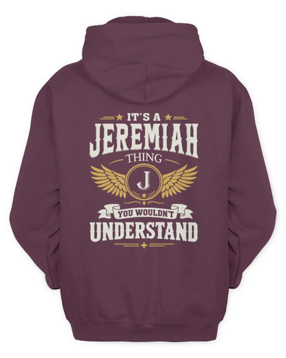 JEREMIAH KT06-M008 It’s a [NAME] Thing – You Wouldn’t Understand | Personalized Vintage T-Shirt - Unisex Hoodie - Maroon