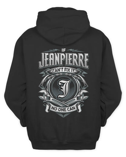 JEANPIERRE AP81-K4-626 - Personalized Ahmed Quote Apparel “If Ahmed Can't Fix It, No One Can” - Unisex Hoodie - Black