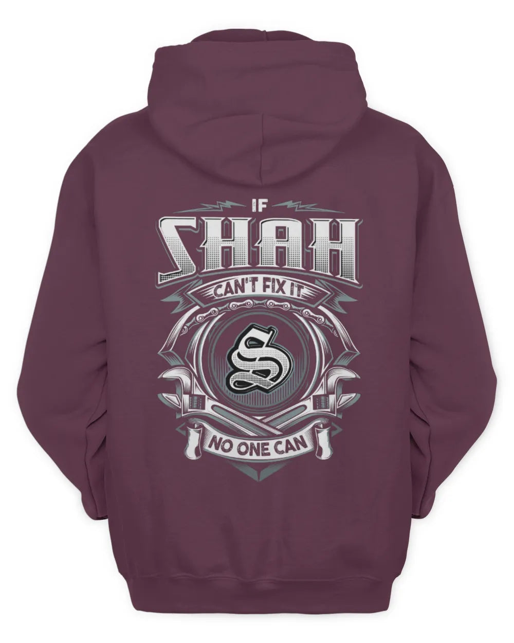 SHAH AP81-K4-626 - Personalized Ahmed Quote Apparel “If Ahmed Can't Fix It, No One Can” - Unisex Hoodie - Maroon