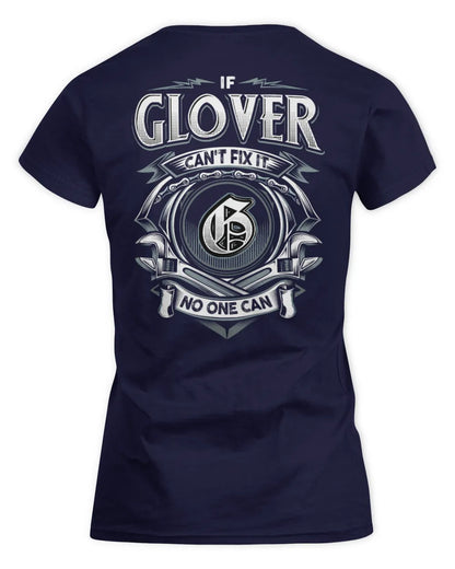 GLOVER AP81-K4-626 - Personalized Ahmed Quote Apparel “If Ahmed Can't Fix It, No One Can” - Women's Standard T-Shirt - Navy