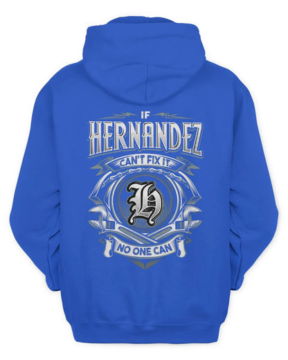 HERNANDEZ AP81-K4-626 - Personalized Ahmed Quote Apparel “If Ahmed Can't Fix It, No One Can” - Unisex Hoodie - Royal
