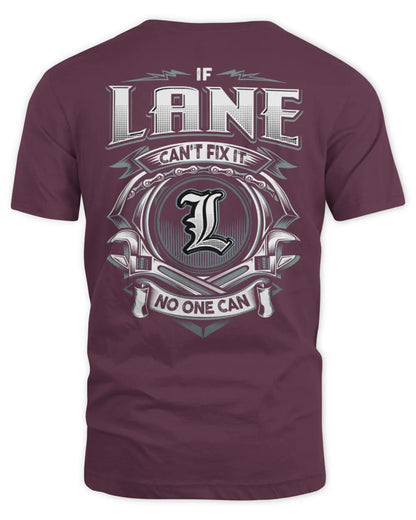 LANE AP81-K4-626 - Personalized Ahmed Quote Apparel “If Ahmed Can't Fix It, No One Can” - Unisex Standard T-Shirt - Maroon