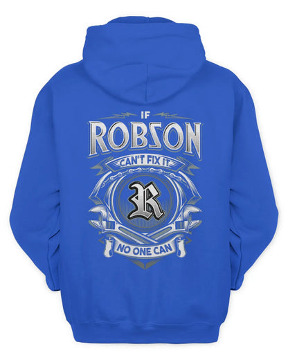ROBSON AP81-K4-626 - Personalized Ahmed Quote Apparel “If Ahmed Can't Fix It, No One Can” - Unisex Hoodie - Royal