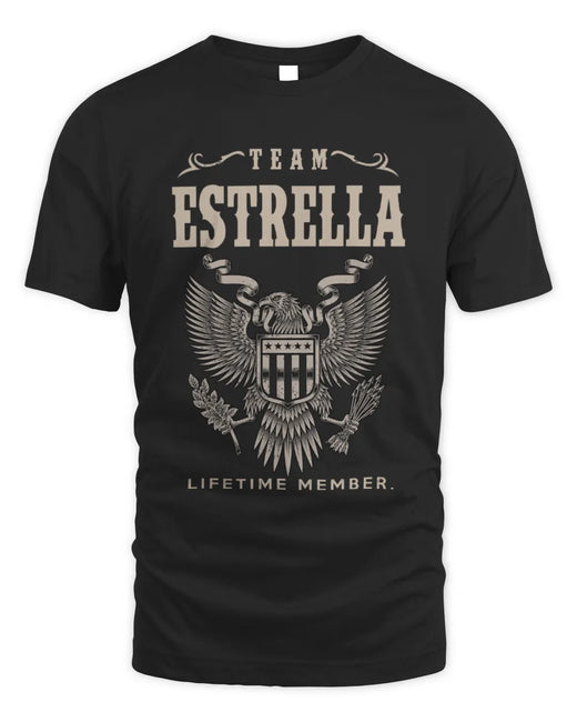 ESTRELLA TP06-K82 – Personalized Classic Style Apparel “Team NAME Lifetime Member”