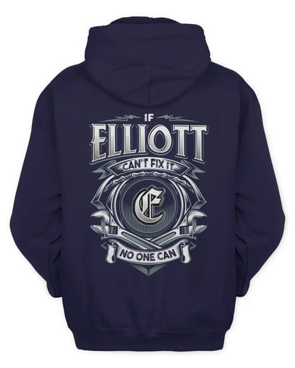 ELLIOTT AP81-K4-626 - Personalized Ahmed Quote Apparel “If Ahmed Can't Fix It, No One Can” - Unisex Hoodie - Navy