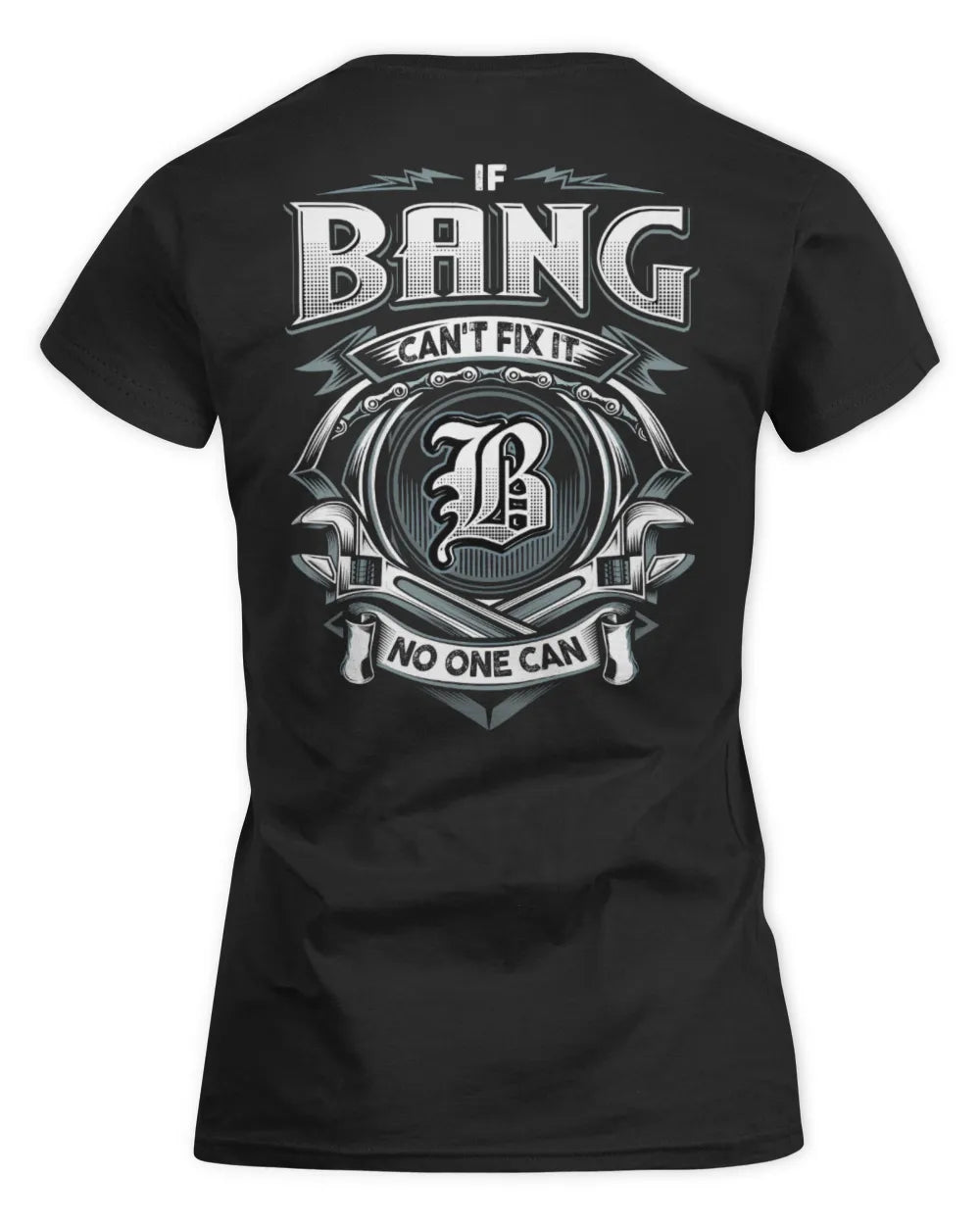 BANG AP81-K4-626 - Personalized Ahmed Quote Apparel “If Ahmed Can't Fix It, No One Can” - Women's Standard T-Shirt - Black
