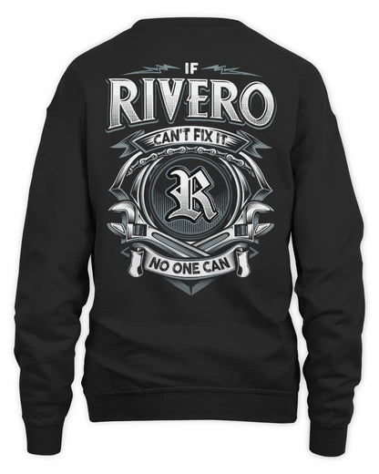 RIVERO AP81-K4-626 - Personalized Ahmed Quote Apparel “If Ahmed Can't Fix It, No One Can” - Unisex Sweatshirt - Black