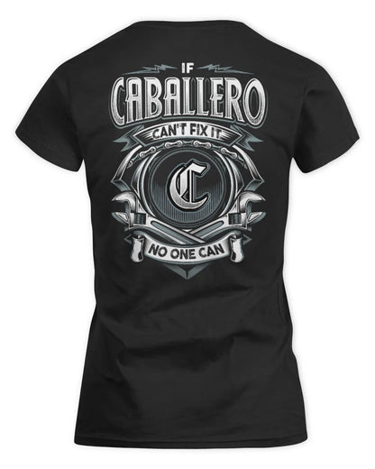 CABALLERO AP81-K4-626 - Personalized Ahmed Quote Apparel “If Ahmed Can't Fix It, No One Can” - Women's Standard T-Shirt - Black