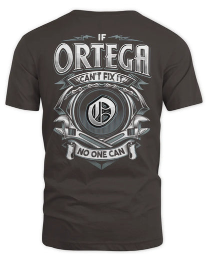 ORTEGA AP81-K4-626 - Personalized Ahmed Quote Apparel “If Ahmed Can't Fix It, No One Can” - Unisex Standard T-Shirt - Dark Chocolate