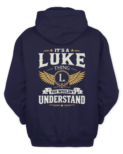 LUKE KT06-M008 It’s a [NAME] Thing – You Wouldn’t Understand | Personalized Vintage T-Shirt - Unisex Hoodie - Navy