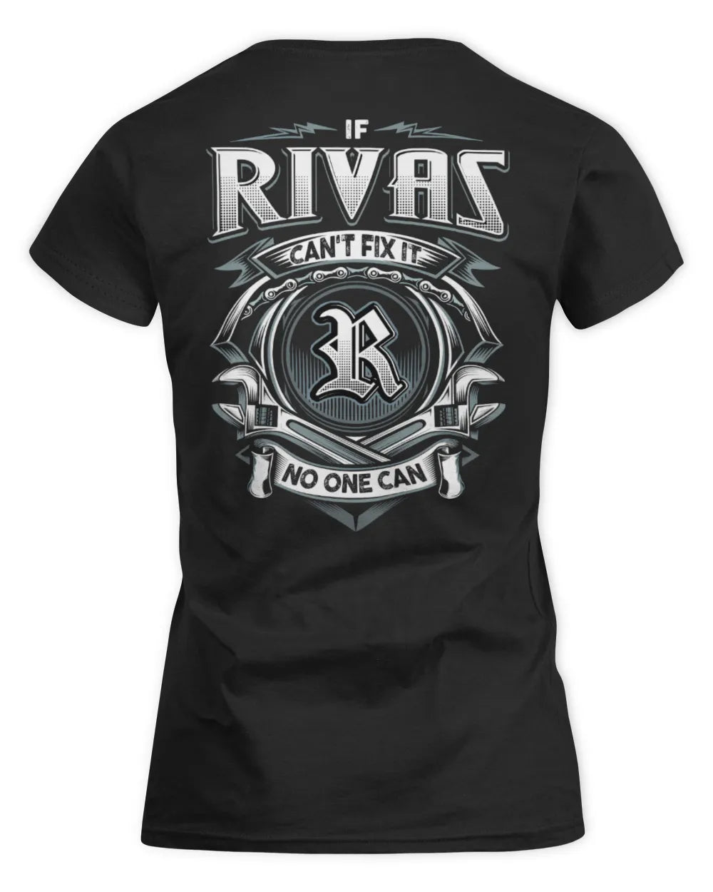 RIVAS AP81-K4-626 - Personalized Ahmed Quote Apparel “If Ahmed Can't Fix It, No One Can” - Women's Standard T-Shirt - Black