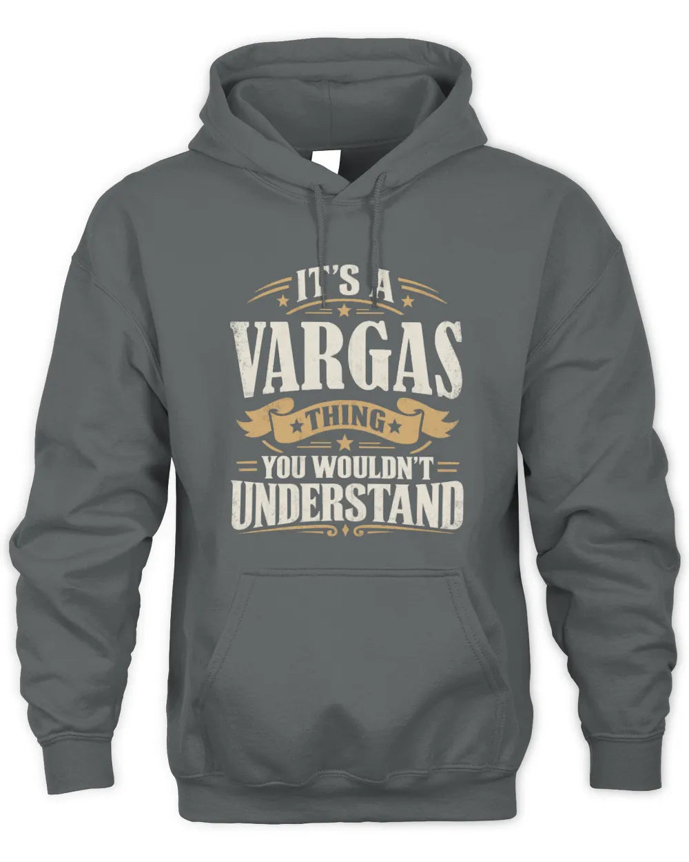 VARGAS P08 TH51 - Personalized “It’s a/an [NAME] Thing – You Wouldn’t Understand” Shirt - Unisex Hoodie - Charcoal