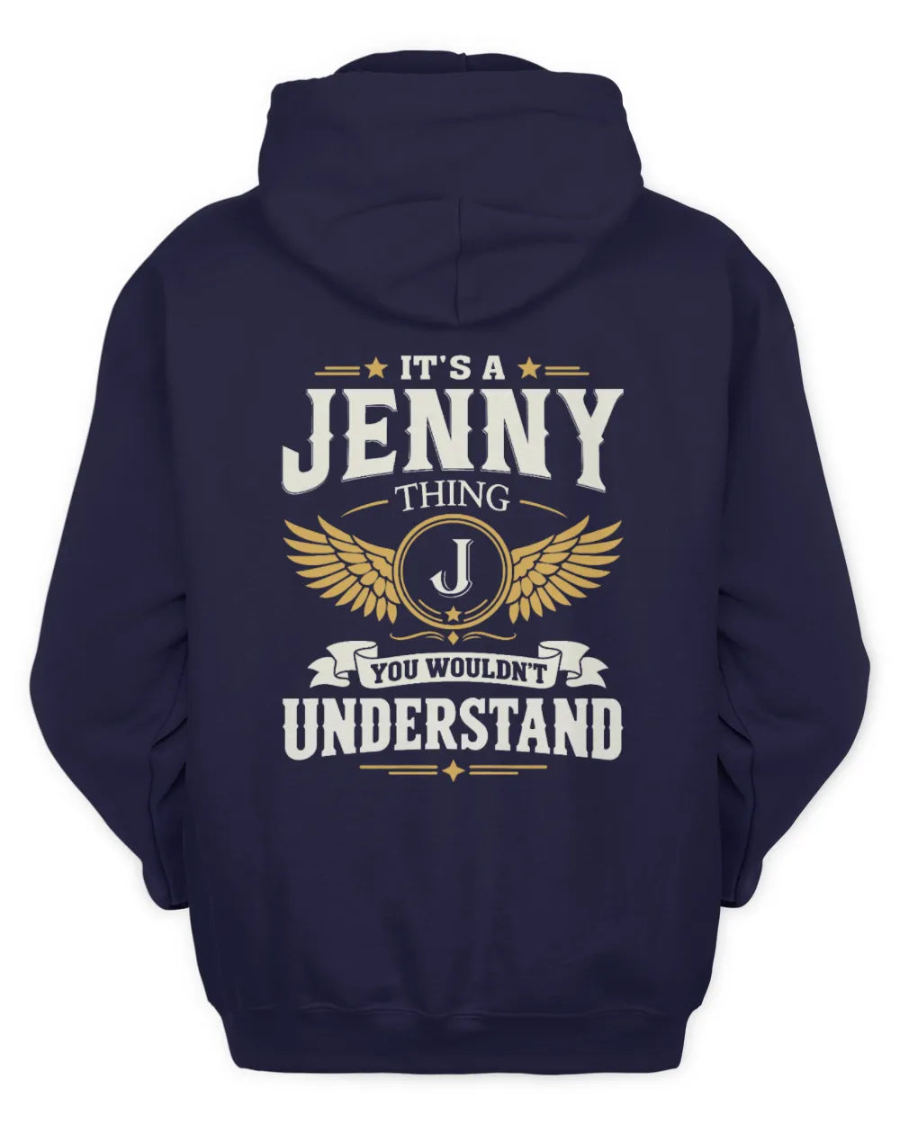 JENNY KT06-M008 It’s a [NAME] Thing – You Wouldn’t Understand | Personalized Vintage T-Shirt - Unisex Hoodie - Navy