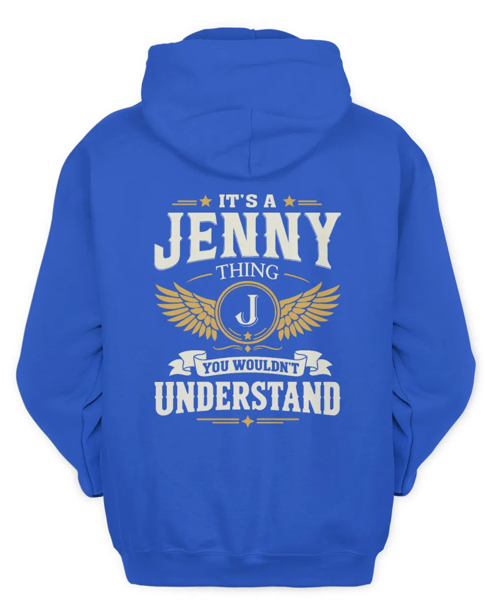 JENNY KT06-M008 It’s a [NAME] Thing – You Wouldn’t Understand | Personalized Vintage T-Shirt - Unisex Hoodie - Royal