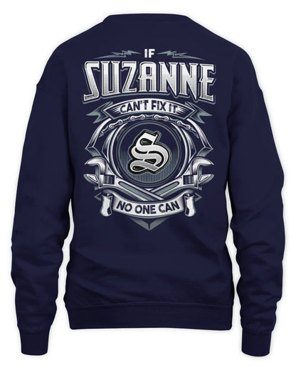SUZANNE AP81-K4-626 - Personalized Ahmed Quote Apparel “If Ahmed Can't Fix It, No One Can” - Unisex Sweatshirt - Navy