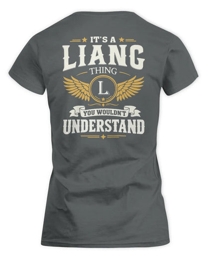 LIANG KT06-M008 It’s a [NAME] Thing – You Wouldn’t Understand | Personalized Vintage T-Shirt - Women's Standard T-Shirt - Charcoal