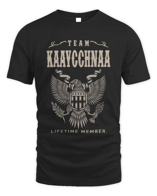 KAAYCCHNAA TP06-K82 – Personalized Classic Style Apparel “Team NAME Lifetime Member”