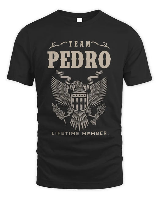 PEDRO TP06-K82 – Personalized Classic Style Apparel “Team NAME Lifetime Member”