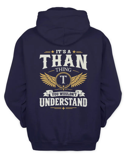 THAN KT06-M008 It’s a [NAME] Thing – You Wouldn’t Understand | Personalized Vintage T-Shirt - Unisex Hoodie - Navy