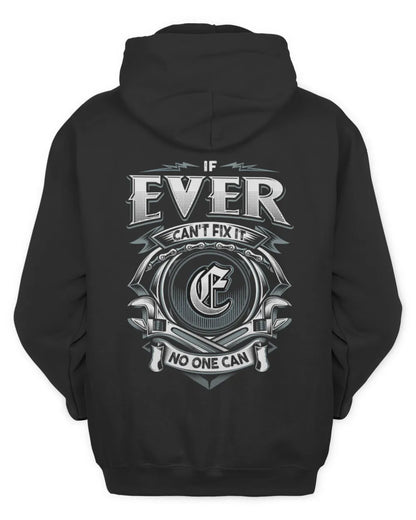 EVER AP81-K4-626 - Personalized Ahmed Quote Apparel “If Ahmed Can't Fix It, No One Can” - Unisex Hoodie - Black