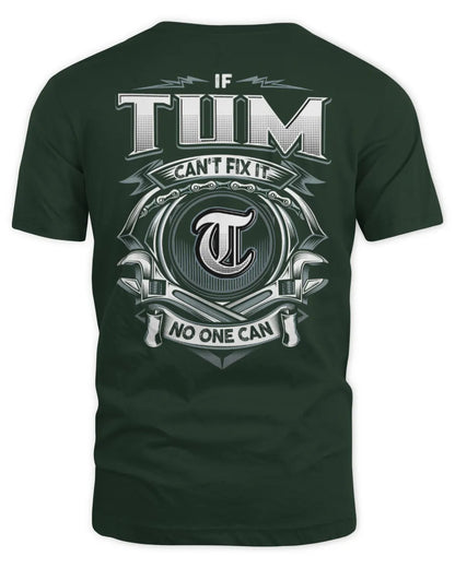 TUM AP81-K4-626 - Personalized Ahmed Quote Apparel “If Ahmed Can't Fix It, No One Can” - Unisex Standard T-Shirt - Forest Green