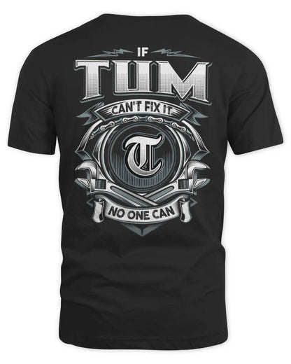 TUM AP81-K4-626 - Personalized Ahmed Quote Apparel “If Ahmed Can't Fix It, No One Can” - Unisex Standard T-Shirt - Black