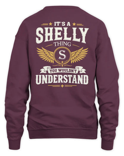 SHELLY KT06-M008 It’s a [NAME] Thing – You Wouldn’t Understand | Personalized Vintage T-Shirt - Unisex Sweatshirt - Maroon