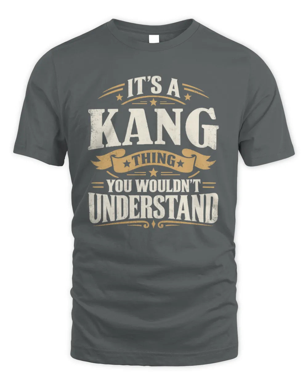 KANG P08 TH51 - Personalized “It’s a/an [NAME] Thing – You Wouldn’t Understand” Shirt - Unisex Standard T-Shirt - Charcoal