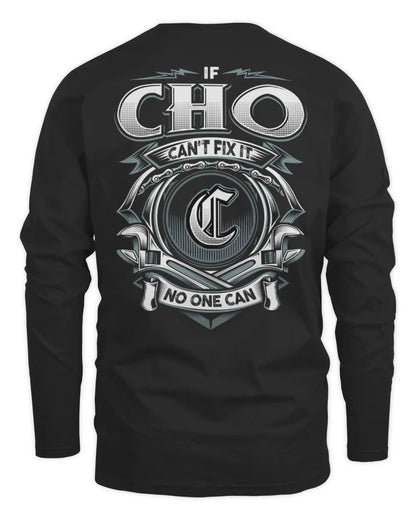 CHO AP81-K4-626 - Personalized Ahmed Quote Apparel “If Ahmed Can't Fix It, No One Can” - Men's Long Sleeved T-Shirt - Black