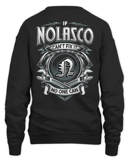 NOLASCO AP81-K4-626 - Personalized Ahmed Quote Apparel “If Ahmed Can't Fix It, No One Can” - Unisex Sweatshirt - Black