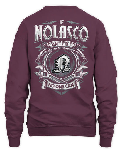 NOLASCO AP81-K4-626 - Personalized Ahmed Quote Apparel “If Ahmed Can't Fix It, No One Can” - Unisex Sweatshirt - Maroon