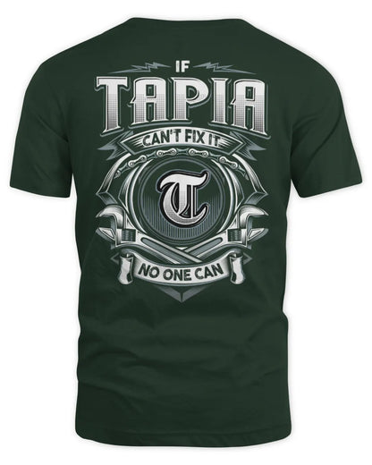 TAPIA AP81-K4-626 - Personalized Ahmed Quote Apparel “If Ahmed Can't Fix It, No One Can” - Unisex Standard T-Shirt - Forest Green