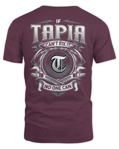 TAPIA AP81-K4-626 - Personalized Ahmed Quote Apparel “If Ahmed Can't Fix It, No One Can” - Unisex Standard T-Shirt - Maroon