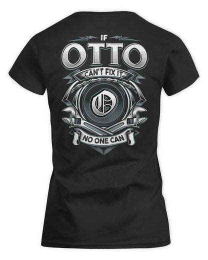 OTTO AP81-K4-626 - Personalized Ahmed Quote Apparel “If Ahmed Can't Fix It, No One Can” - Women's Standard T-Shirt - Black
