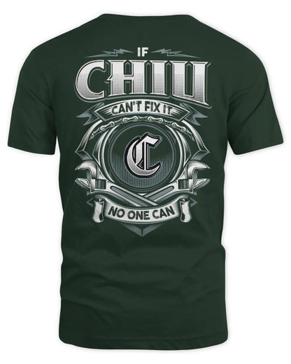 CHIU AP81-K4-626 - Personalized Ahmed Quote Apparel “If Ahmed Can't Fix It, No One Can” - Unisex Standard T-Shirt - Forest Green