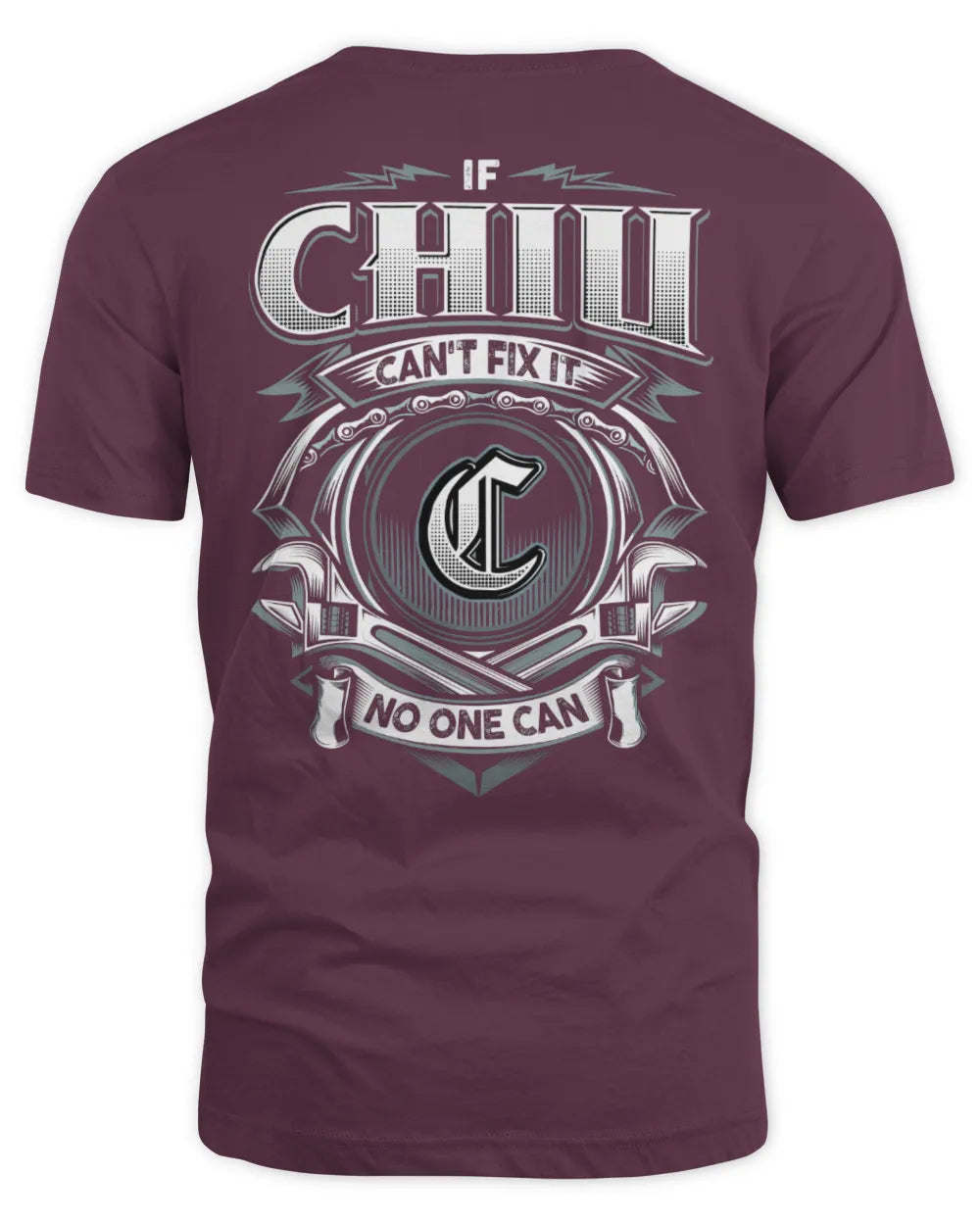 CHIU AP81-K4-626 - Personalized Ahmed Quote Apparel “If Ahmed Can't Fix It, No One Can” - Unisex Standard T-Shirt - Maroon