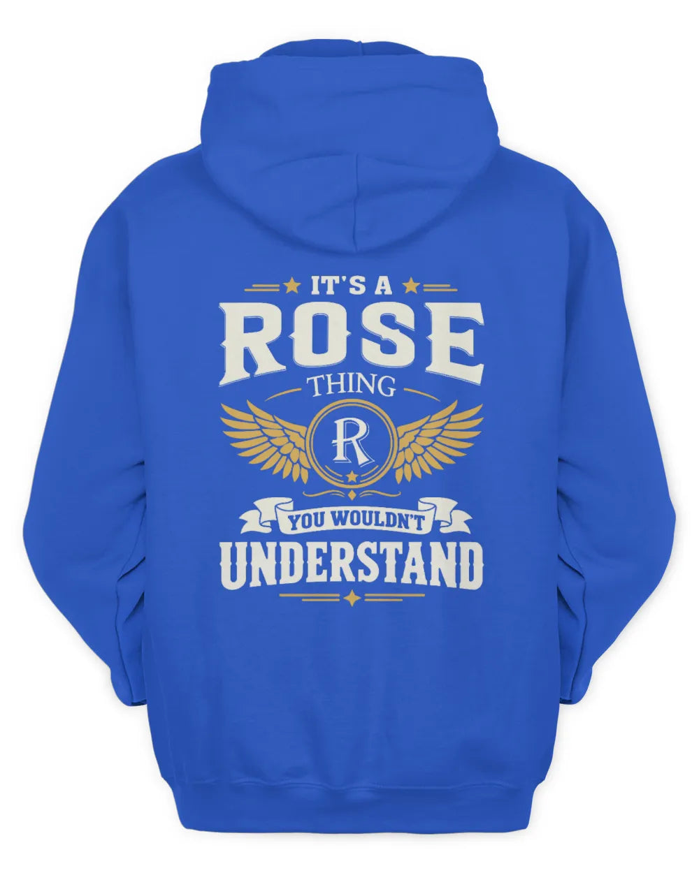 ROSE KT06-M008 It’s a [NAME] Thing – You Wouldn’t Understand | Personalized Vintage T-Shirt - Unisex Hoodie - Royal