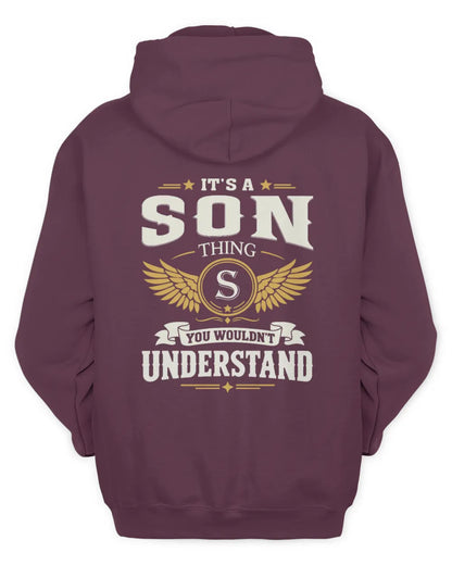SON KT06-M008 It’s a [NAME] Thing – You Wouldn’t Understand | Personalized Vintage T-Shirt - Unisex Hoodie - Maroon